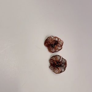 Handmade copper earrings